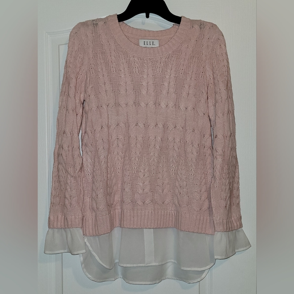 Elle Light Pink Sweater